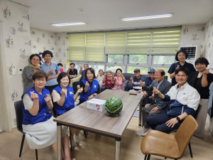 김천 율곡동 바르게살기운동위원회, 수박 전달