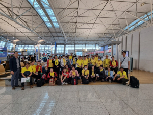 봉화군, 베트남 외국인 계절근로자 출국