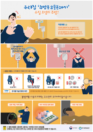안동시 “불법 주방용 오물분쇄기 사용 피해 주의”