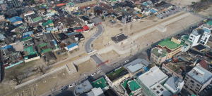 경주읍성 동·북성벽 215m 구간 추가 복원