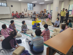 포항 용흥동, 산사태 취약구역 주민대피