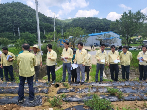 경북도의회 농수산위원회, 봉화ㆍ영주ㆍ문경 집중호우 피해 현장방문