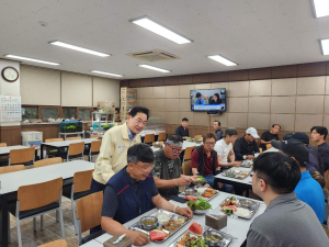 최기문 영천시장, 여름철 폭염 속 현장근무자 격려