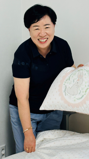 ㈜마이하우스, 예천지역 이재민 숙소에 침구류 100세트 전달