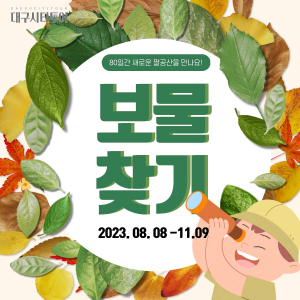 “대구시티투어 타고 팔공산 가자”