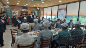 안동시재향군인회, 6ㆍ25참전유공자에 삼계탕 대접