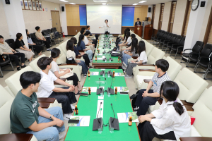 ‘지역대학 학생 행정인턴’ 안동시의회 방문