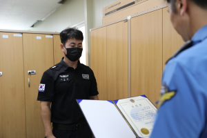 7월의 자랑스러운 포항해양경찰 ‘이성희 경감’