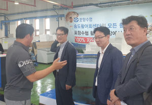 김영균 대구지방식품의약품안전청장, 포항 현장 목소리 청취