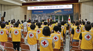 달서구 6개 동 적십자봉사회 합동 결성식
