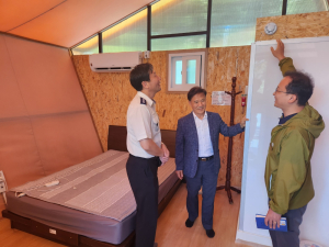 박영규 영천소방서장, 휴가철 대비 휴양시설 지도점검 실시