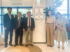 대구 남구 대명4동 행정복지센터, 우리마을 복지안전맵 현판 전달식 개최