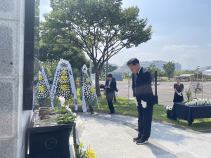 구미서 독립투사 장진홍 93주기 추모식