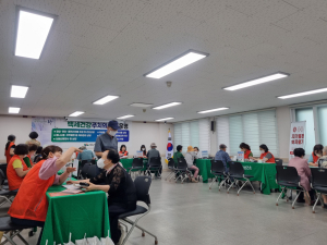대구 동구 복지공약 백세건강주치의사업 순항