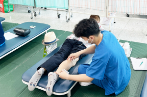 청송군보건의료원 방문보건팀, 장애인 대상 찾아가는 한방사업