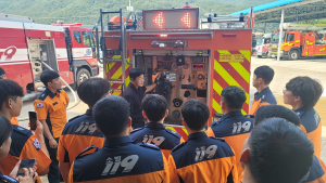 경북소방본부, 소방공무원 소방차량 운용능력 전문화한다