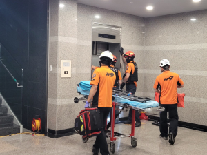 대구 수성구, 승강기 사고 대응 합동훈련