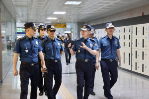 김수영 대구경찰청장, 동대구역ㆍ반월당역 현장 점검
