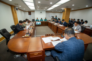 구미시의회 산업건설위, 태풍 ‘카눈’ 북상 대비 긴급현황 청취