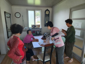 상주 공검면, 태풍 카눈 재난 취약지역 안전점검