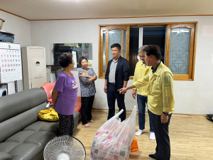 김천시 지좌동, 산사태 우려 6가구 긴급 대피시켜