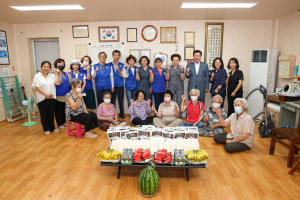 대구 동인동 바르게살기위, 말복맞이 어르신 삼계탕 대접
