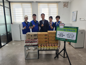 대구 수성구 만촌3동 바르게살기위원회, 복맞이 후원품 기탁