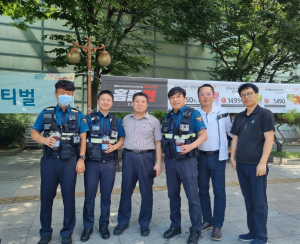 대구서부경찰서 ‘흉기난동 범죄’ 예방 다중밀집지역 현장 점검