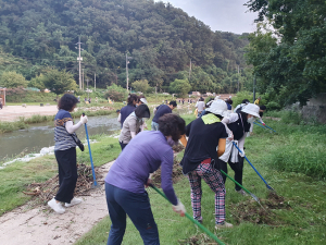 대구 고산3동, ‘카눈’ 수해 복구 위한 환경정비