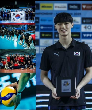 경북체고 3학년 이우진, ‘World Best 7’ 아웃사이드히터상 수상