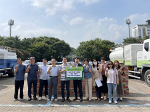 ㈜골든크라운, 어려운 이웃 위해 라면 후원