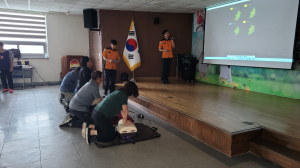 김천시, 자산동 주민 대상 심폐소생술 교육