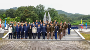 칠곡군, 303고지 추모비 한미합동 참배 행사 가져