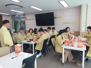 성주교육지원청 , 을지연습 비상식량체험