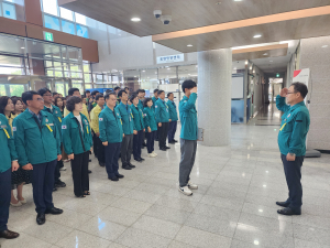 포항교육지원청, 을지연습 공무원 비상소집 훈련
