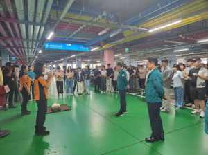 포항남부소방서, 공공기관 소방안전교육 실시
