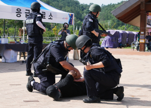 영천시, 다중이용시설 테러 진압 합동 훈련