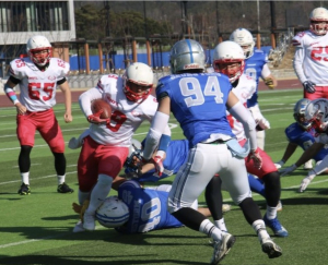 ‘미식축구 전국사회인리그’ 군위종합운동장서 개막