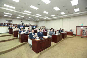 수성구의회, 제257회 임시회 개회