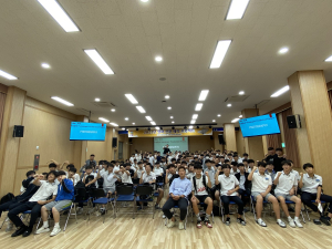 영주 영광고, 영어신문 제작 프로젝트 발표회