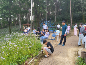 성주군, 가야산 야생화 버스킹