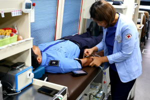 동해해경, 사랑의 헌혈