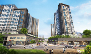 서대구역 화성파크드림, 단지 내 상가 분양
