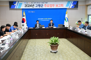 고령군, 2024년 주요업무 보고회
