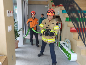 수성구 범어4동, 재난상황 대응 합동 소방훈련