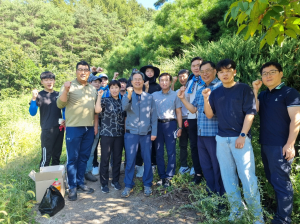 영양군 애향청년회, 청기면 농촌일손돕기 실시