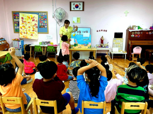 울릉군, 어린이 위생교육 체험활동 펼쳐
