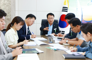 울진군 정책 홍보관... 9월 정책 회의