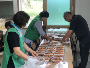 울진군 금강송면 지역사회보장협의체, 김치 반찬 지원