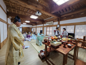 영천 임고서원 충효문화수련원 추석 차례 시연